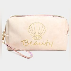 Shell Point Beauty Cosmetic Pouch Bag